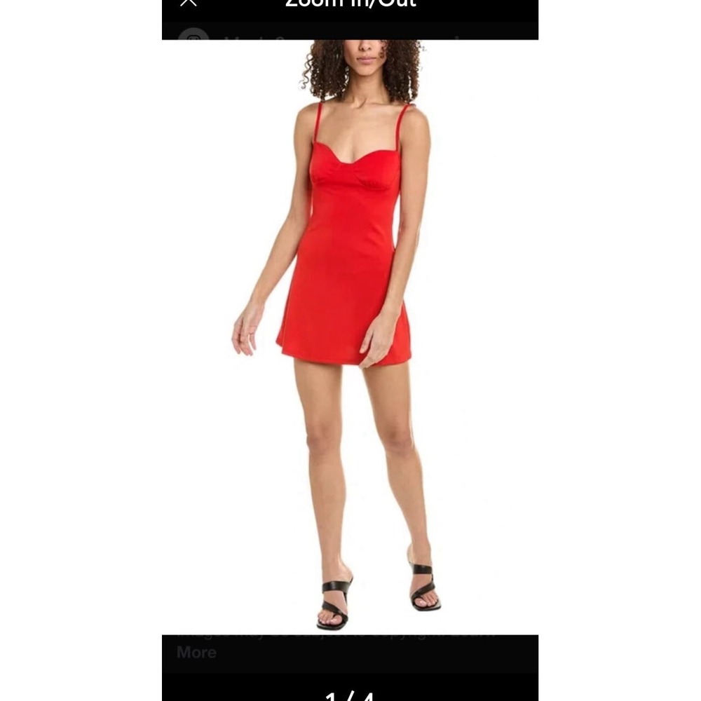 Copper Closet red dress size Small NWT